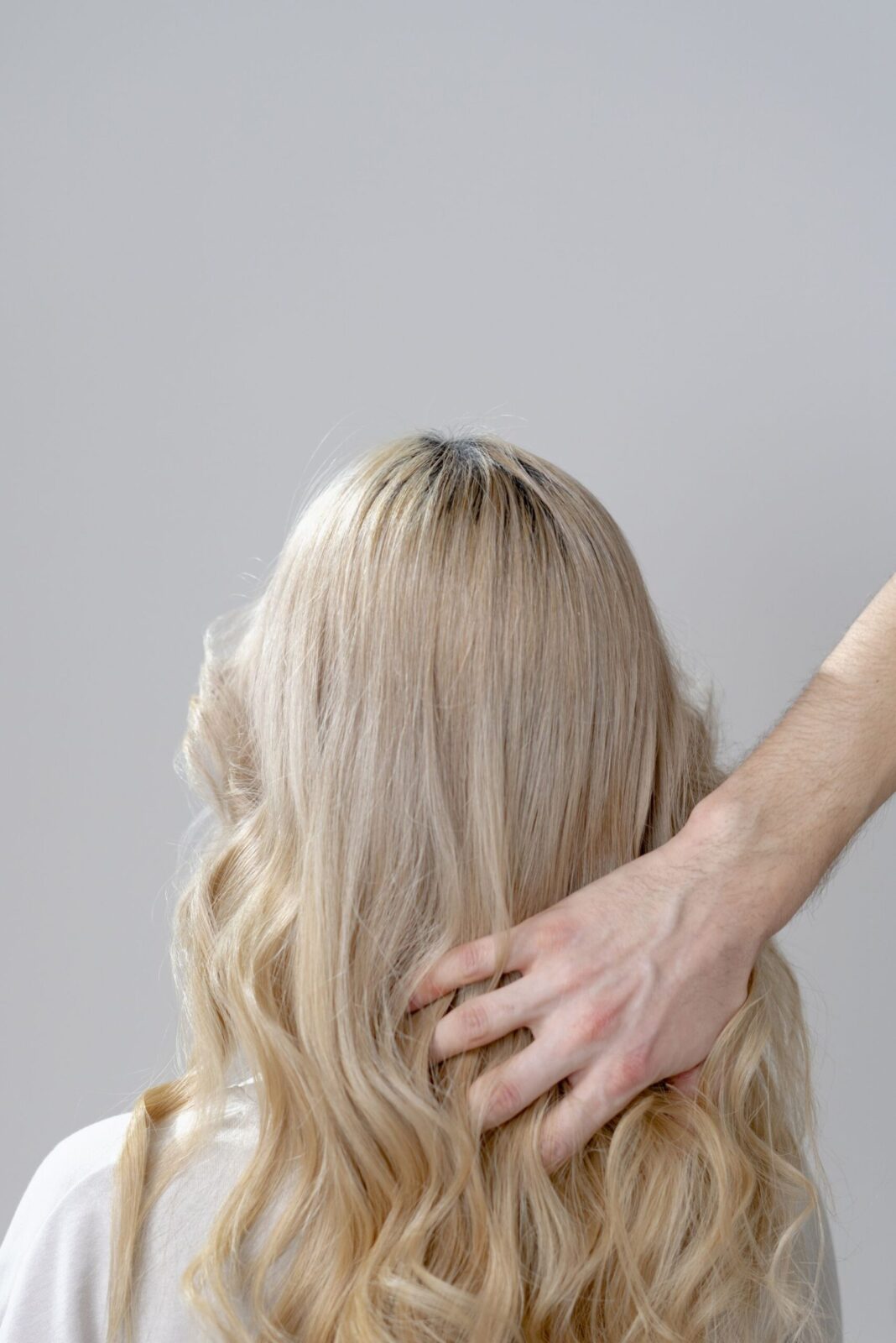 Hand-painted blonde balayage finished at CHAIR